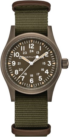 Khaki Field Mechanical NATO Strap Watch, 38mm
