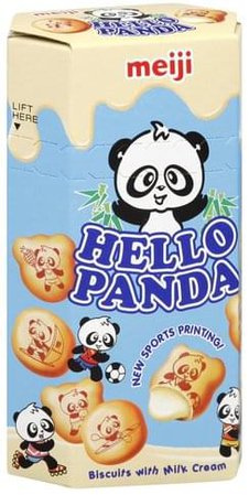 Hello Panda Hello Panda Biscuits with Milk Cream - 2 oz, Nutrition Information | Innit