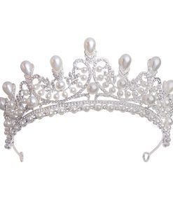 Pearl Crown l Pearl Bridal Crown – Punkybobs
