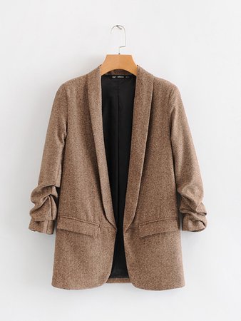 Brown blazer