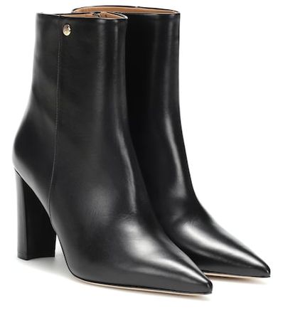 Penelope 90 leather ankle boots