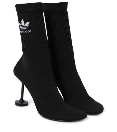 Balenciaga - x Adidas sock ankle boots | Mytheresa