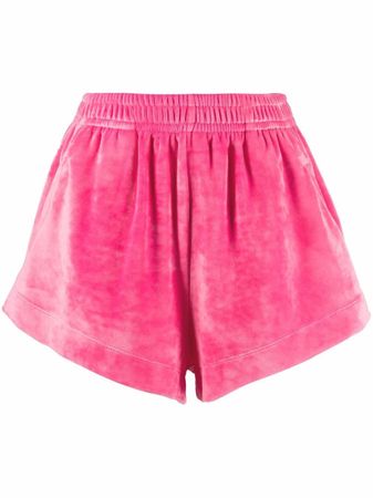 STYLAND high-waisted Velvet Shorts - Farfetch