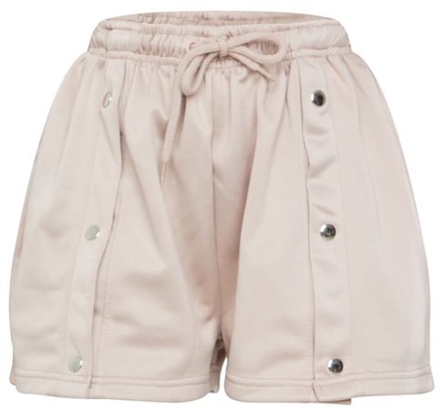 plt pop button front shorts