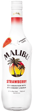 malibu strawberry rum- 1L