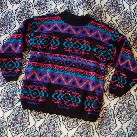 Vintage 80's sweater / 80s sweater / vintage sweater / | Etsy