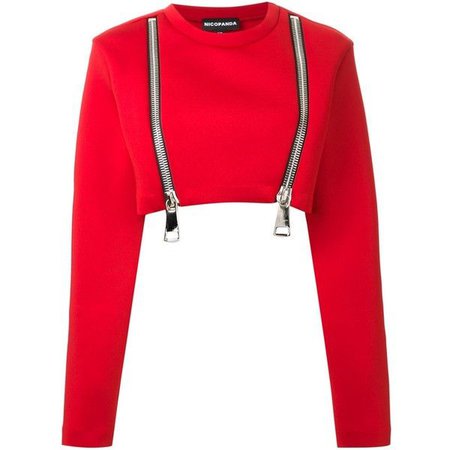 from polyvore · · · Nicopanda oversized zip cropped sweatshirt ($305) ❤ liked on Polyvore featuring tops, hoodies, sweatshirts, red, oversized tops, crop top, sweatshirt hoodies, oversized sweat shirts and oversized crop… More - Google Search