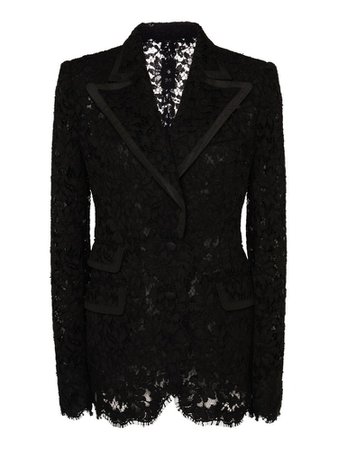 Black Lace Dolce and Gabbana Jacket