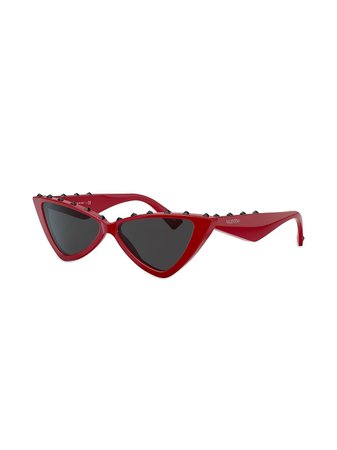 VALENTINO EYEWEAR Rockstud cat-eye sunglasses