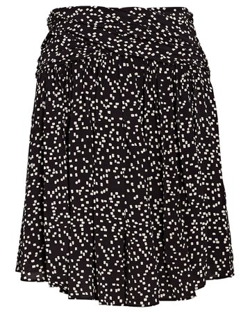 Isabel Marant Étoile Calista Dotted Crepe Mini Skirt | INTERMIX®