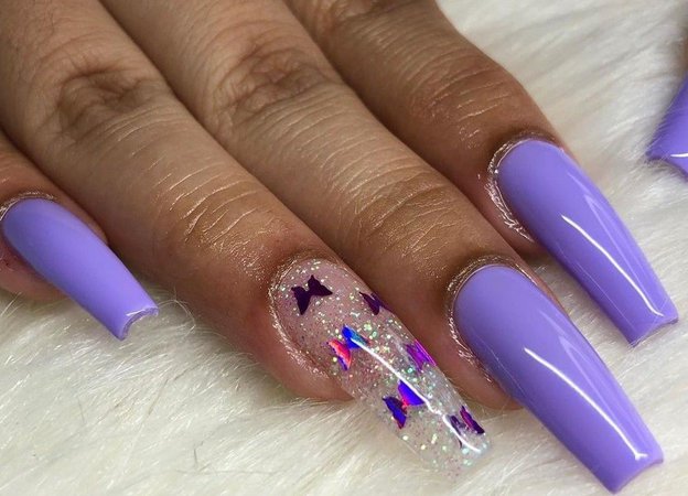 purple nails - Google Search