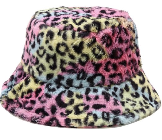 cheetah bucket hat