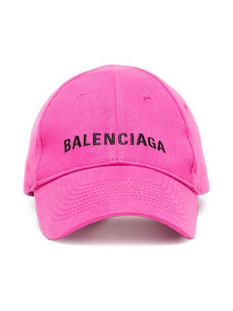 pink balenciaga hat