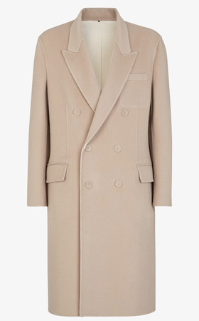 fendi Coat Multicoloured cashmere coat