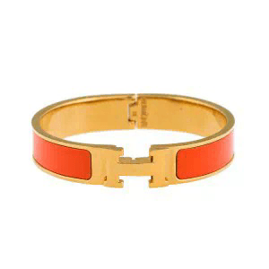 Orange and Gold Bracelet