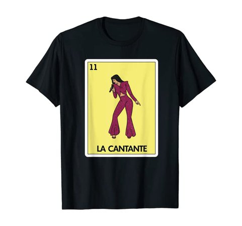 Amazon.com: La Cantante Lottery Gift - Mexican Lottery T-Shirt: Clothing