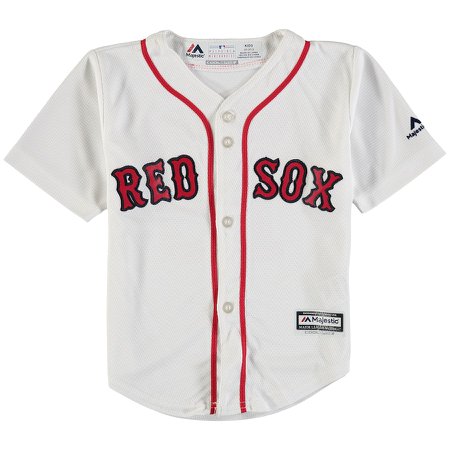 Andrew Benintendi Boston Red Sox Majestic Toddler Home Official Cool Base Player Jersey - White