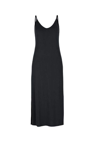 FLOW - Black Slip Dress