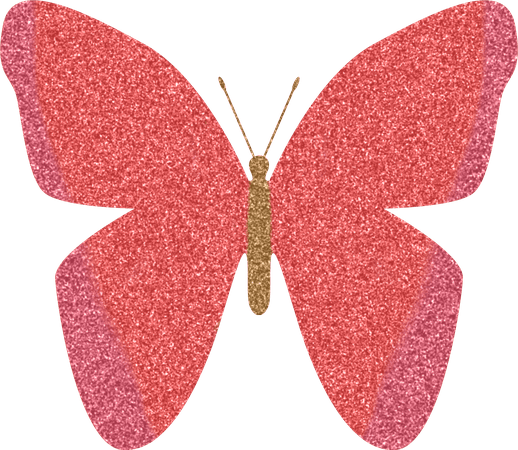 Glitter Butterfly PNG