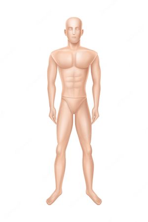 corpo masculino para outhift
