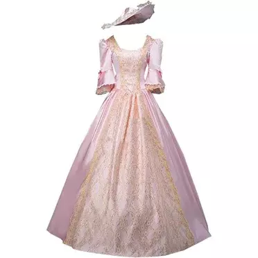 KEMAO Rococo Baroque Marie Antoinette Dresses 18th Century Renaissance Costumes Historical Period Dress Ball Gown - Walmart.com