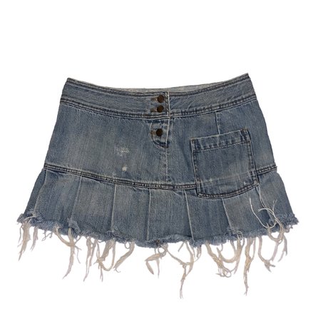 Adorable mini denim skirt size US 4 Brand: American... - Depop
