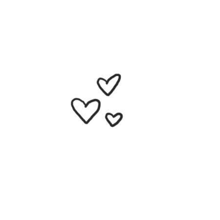 heart hearts black tumblr overlay...