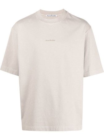 Acne Studios logo-print Cotton T-shirt - Farfetch