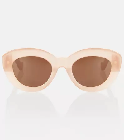Anagram Cat Eye Sunglasses in Pink - Loewe | Mytheresa