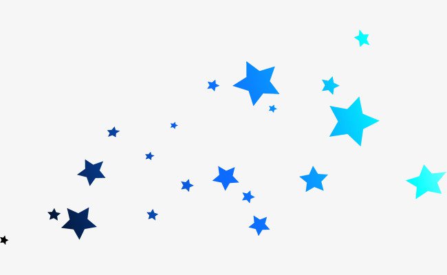 Download Free png Hand Painted Blue Star Dots, Star Clipart, Hand Drawn Stars, Cozy ... - DLPNG.com