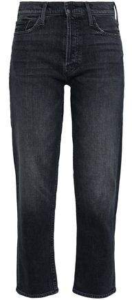 The Tomcat Cropped High-rise Straight-leg Jeans