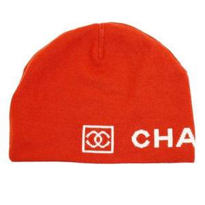 chanel red hat