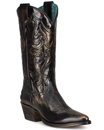 Corral Women's Bronze Embroidery Western Boots - Pointed Toe | Sheplers