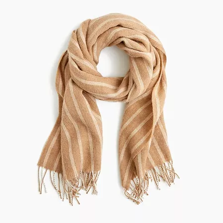 Italian brushed wool scarf : Women accessories | J.Crew