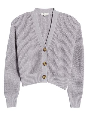 Madewell Greywood Crop Cardigan Sweater | Nordstrom