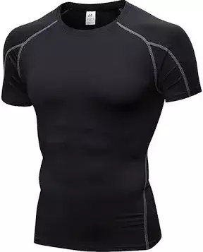 black tight athletic shirt men's - Google Search