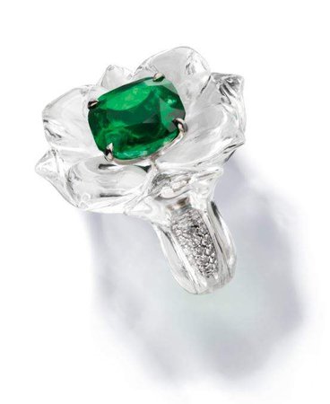 Chopard, Rock emerald ring