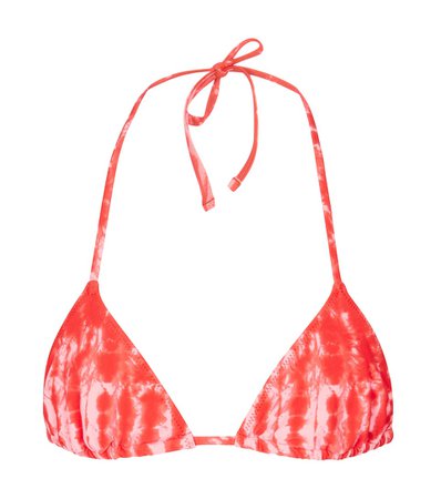 Tropic of C - Top de bikini Praia print tie-dye | Mytheresa