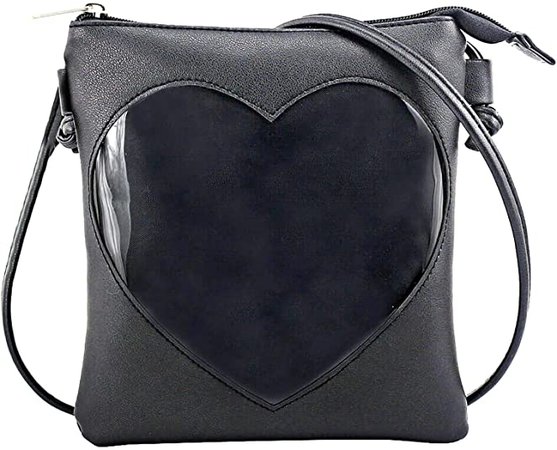 SteamedBun Ita Bag Heart Shaped Crossbody Ita Purse Small Shoulder Pins Bag: Handbags: Amazon.com