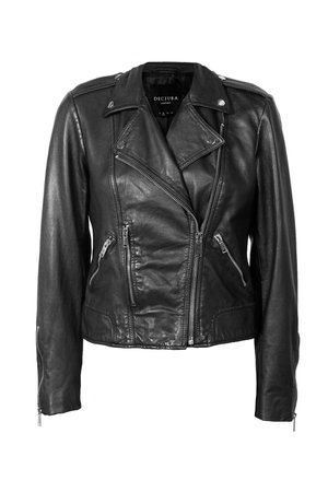 Charly Leather Biker Jacket – DECJUBA