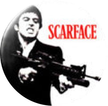 Scarface badge