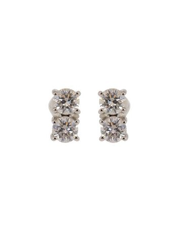Two Dot Diamond Earrings