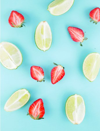 strawberry and limes Pinterest
