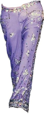 purple gucci pants