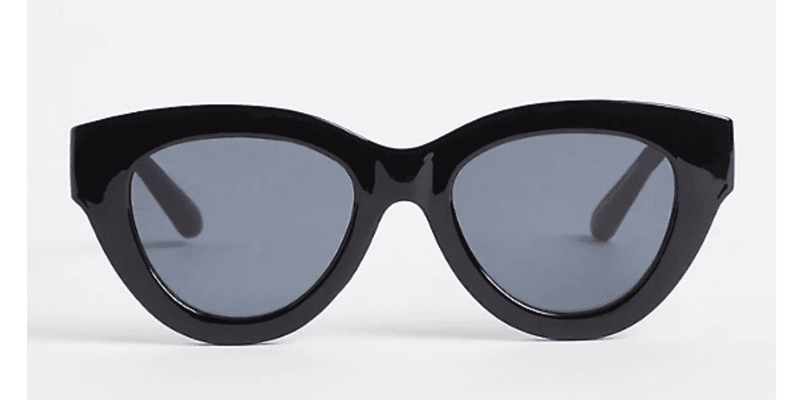sunglasses black cat eye
