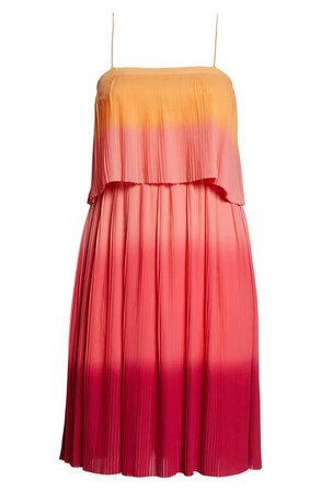 Leith Pleated Midi Dress (Plus Size) | Nordstrom