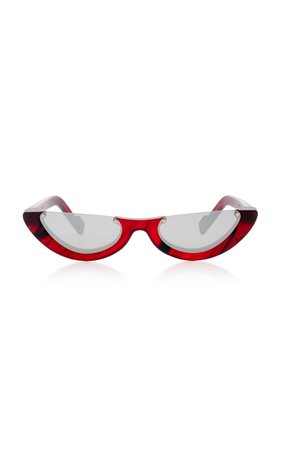 PAWAKA Empat Cat-Eye Acetate Sunglasses