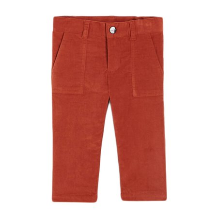 Toddler Corduroy Pants, Chestnut - Baby Boy Clothing - Maisonette