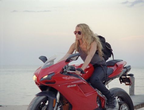 Teresa Palmer motorbike motorcycle