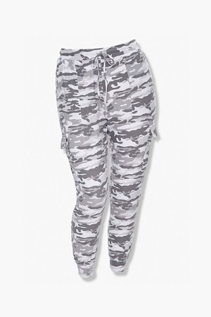Plus Size Camo Print Joggers | Forever 21